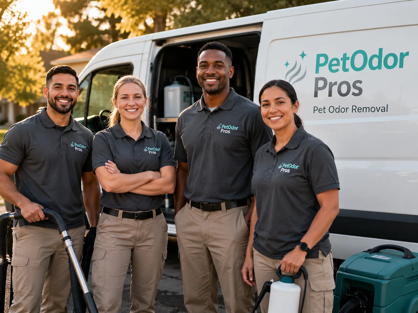 Pet Odor Removal team serving Lindsey, OH